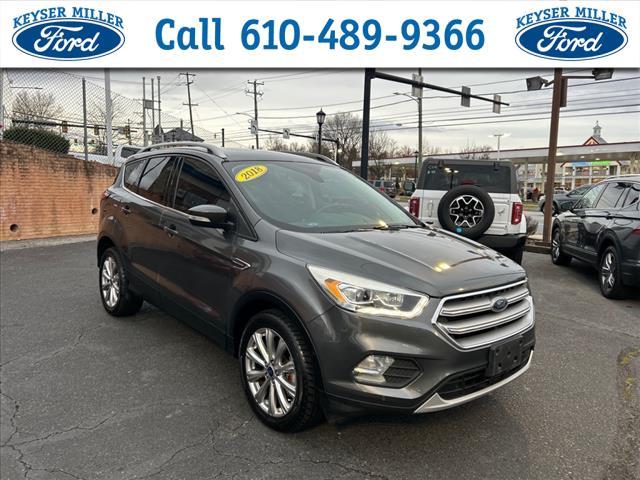 used 2018 Ford Escape car, priced at $18,795