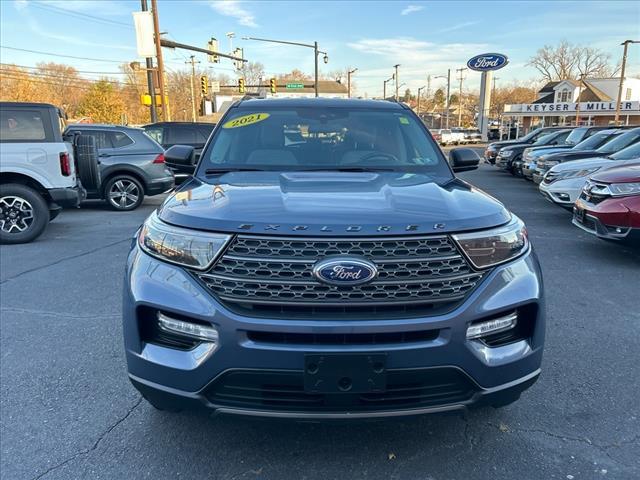 used 2021 Ford Explorer car, priced at $18,495