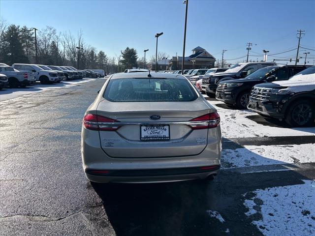 used 2018 Ford Fusion car, priced at $16,495