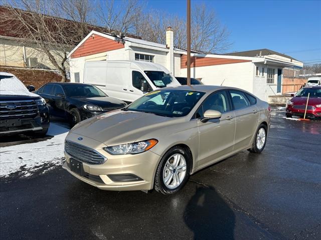 used 2018 Ford Fusion car, priced at $16,495