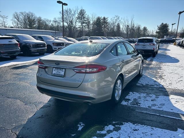 used 2018 Ford Fusion car, priced at $16,495