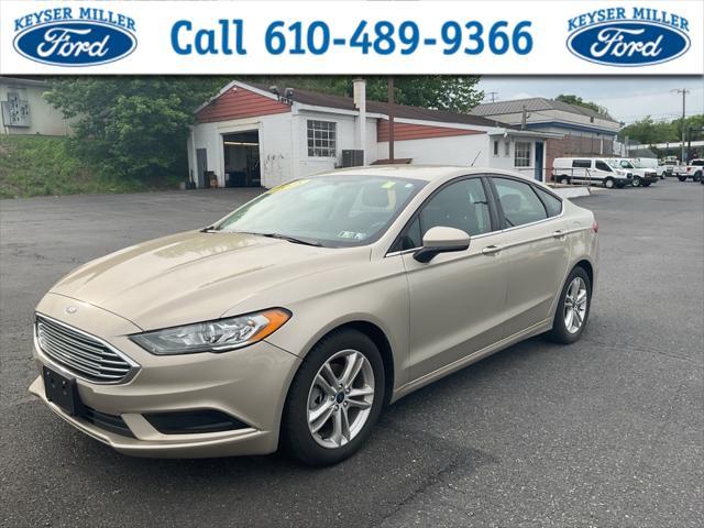 used 2018 Ford Fusion car, priced at $16,995