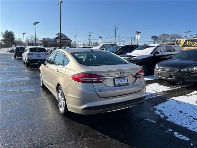 used 2018 Ford Fusion car, priced at $16,495