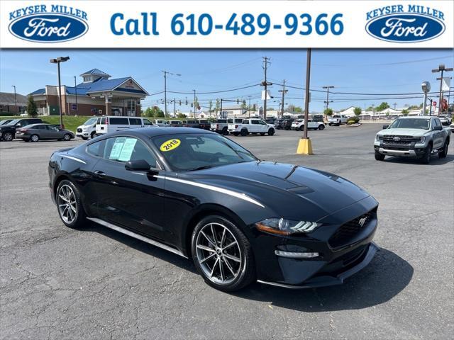 used 2018 Ford Mustang car, priced at $23,495