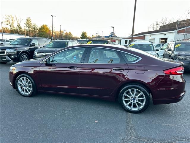 used 2017 Ford Fusion car, priced at $15,495