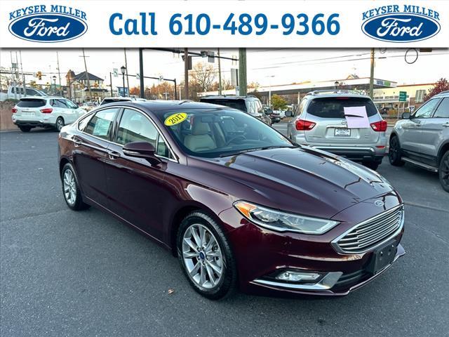 used 2017 Ford Fusion car, priced at $15,495