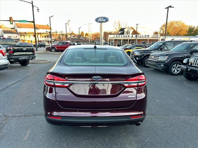 used 2017 Ford Fusion car, priced at $15,495