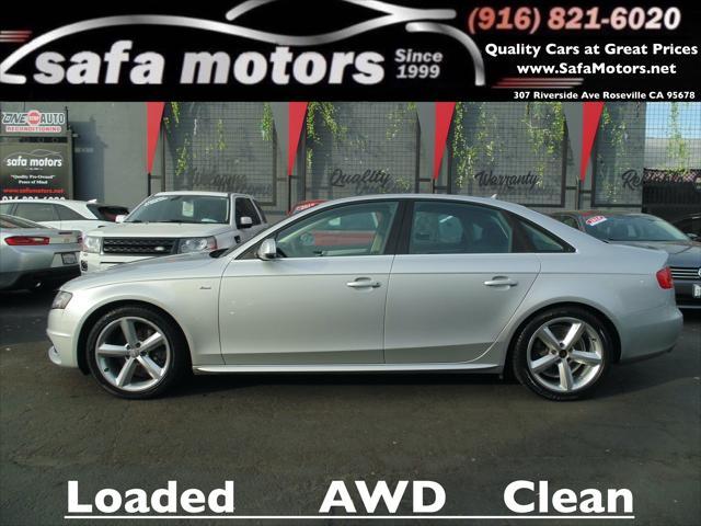 used 2012 Audi A4 car, priced at $8,875