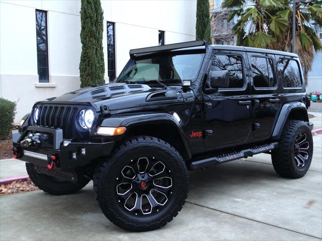 used 2020 Jeep Wrangler Unlimited car, priced at $44,875