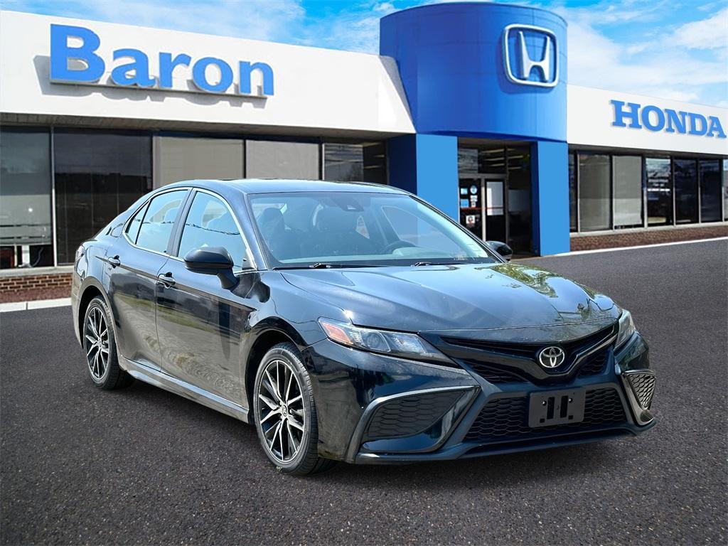 used 2021 Toyota Camry car, priced at $20,107