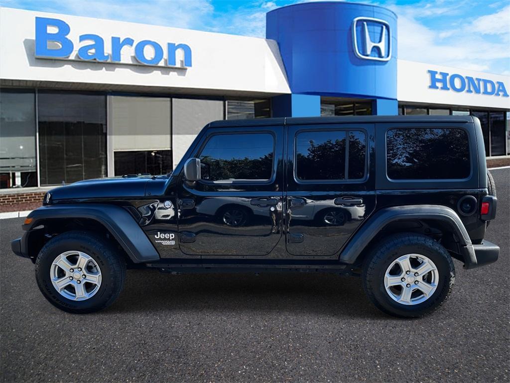 used 2020 Jeep Wrangler Unlimited car, priced at $23,995