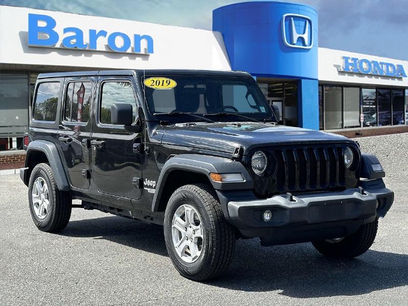 used 2019 Jeep Wrangler Unlimited car, priced at $25,986