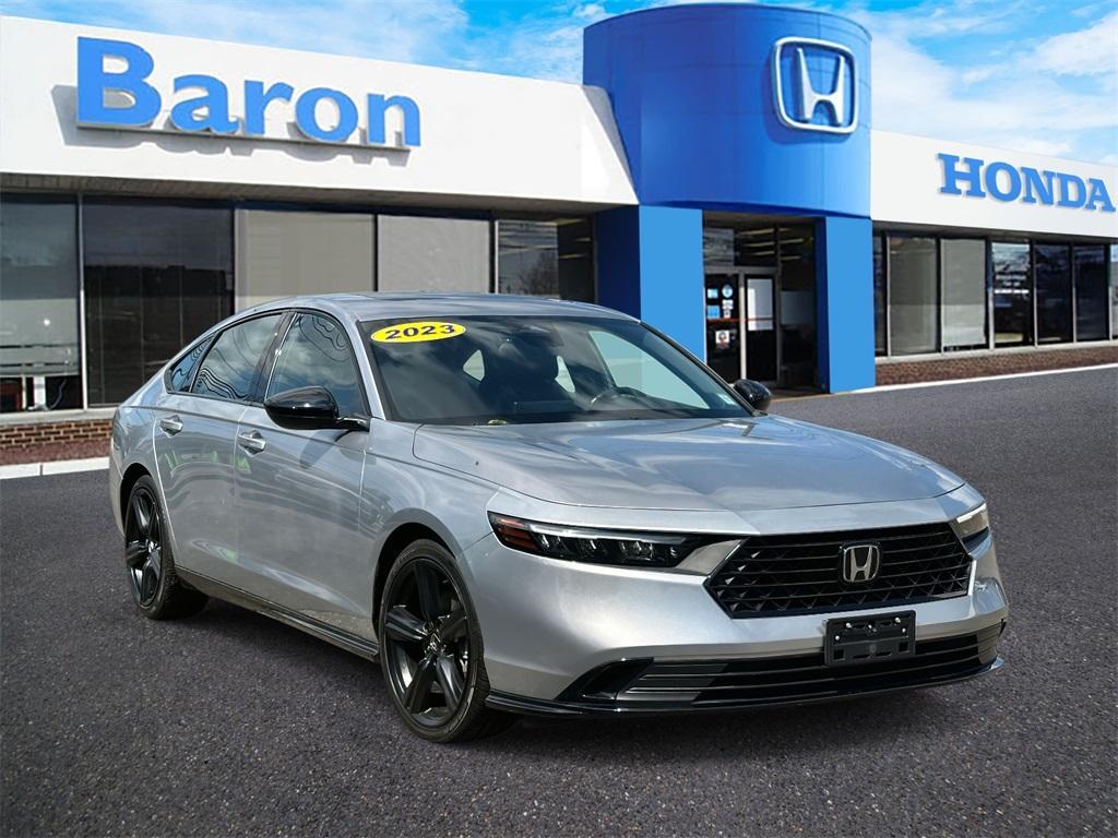used 2023 Honda Accord Hybrid car, priced at $25,470