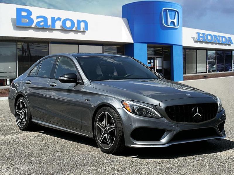 used 2017 Mercedes-Benz AMG C 43 car, priced at $27,815