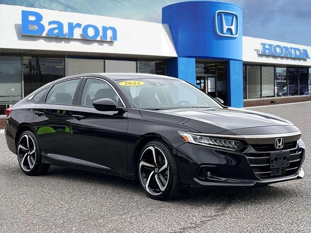 used 2022 Honda Accord car, priced at $22,997