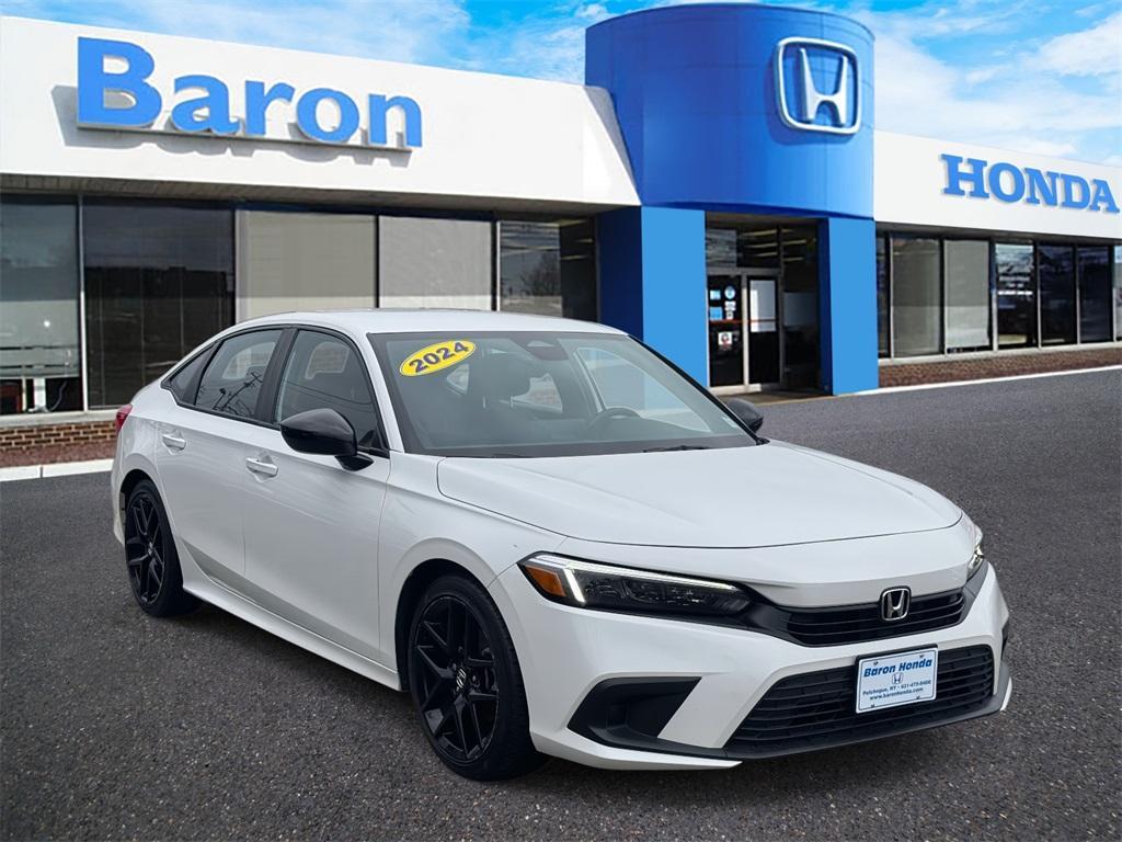 used 2024 Honda Civic car, priced at $22,577
