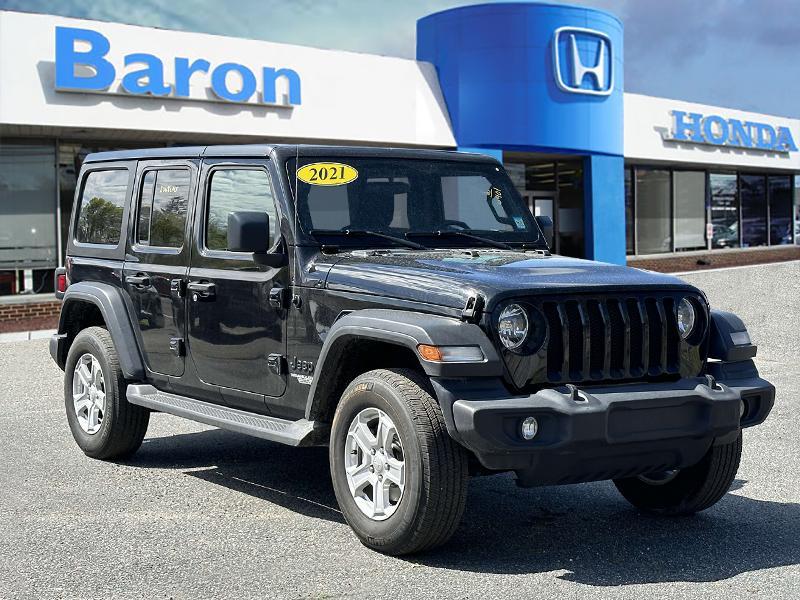 used 2021 Jeep Wrangler Unlimited car, priced at $32,468