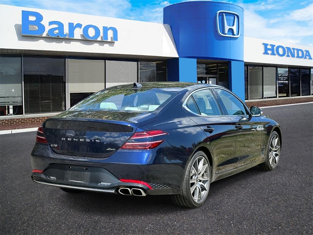 used 2023 Genesis G70 car, priced at $25,986