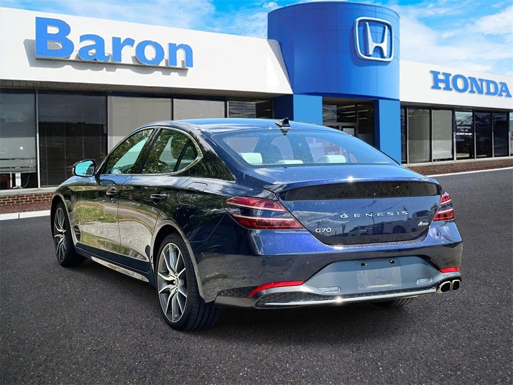 used 2023 Genesis G70 car, priced at $25,986