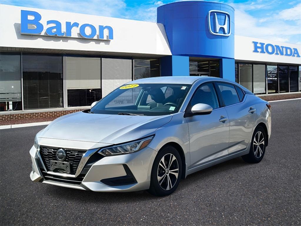 used 2021 Nissan Sentra car, priced at $15,000