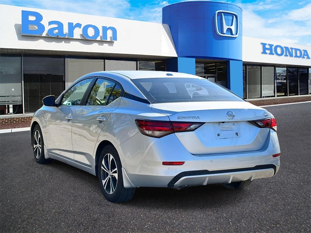 used 2021 Nissan Sentra car, priced at $15,000