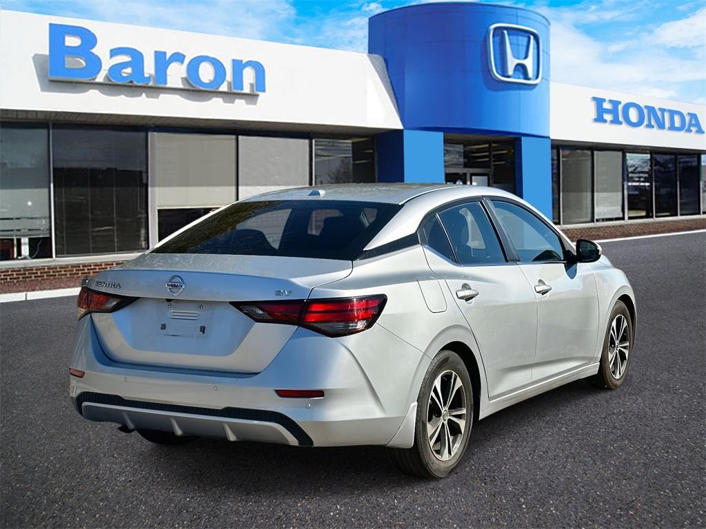 used 2021 Nissan Sentra car, priced at $15,000