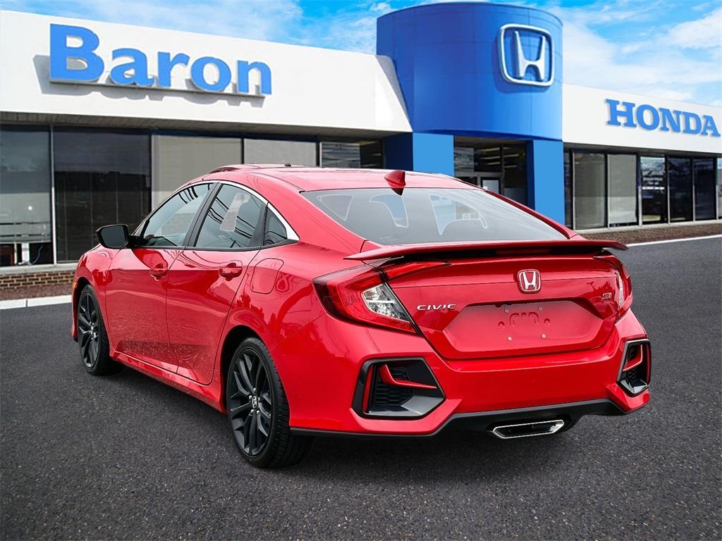 used 2020 Honda Civic Si car, priced at $18,383