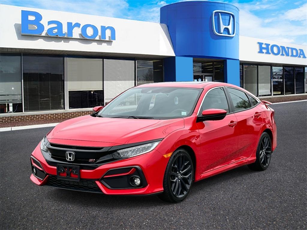 used 2020 Honda Civic Si car, priced at $18,383