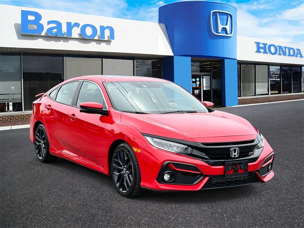 used 2020 Honda Civic Si car, priced at $18,383