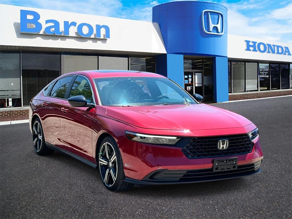 used 2023 Honda Accord Hybrid car, priced at $25,532