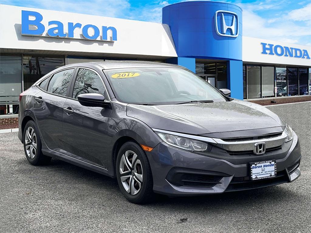 used 2017 Honda Civic car, priced at $16,126