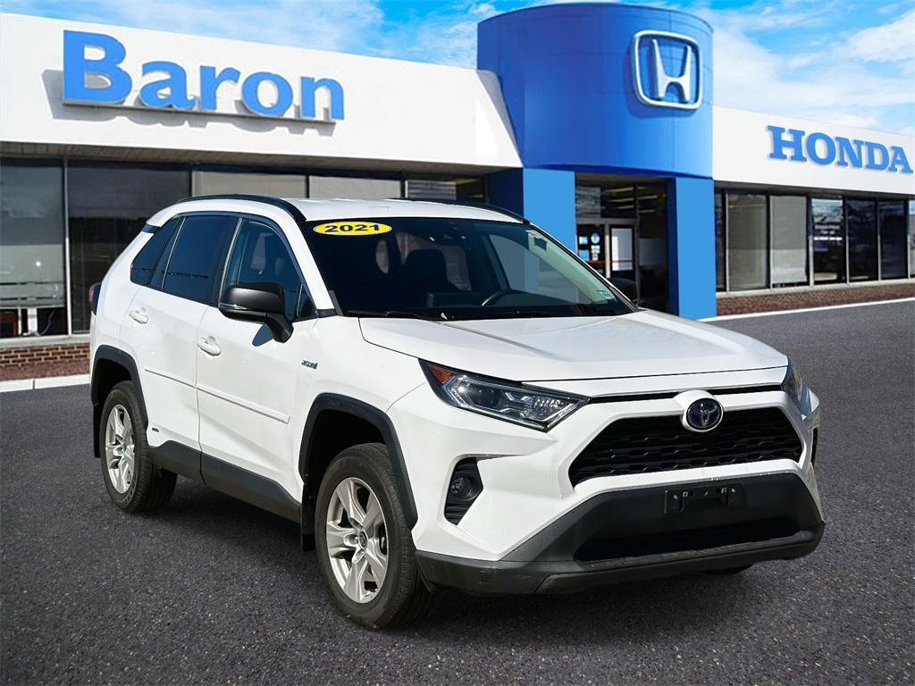used 2021 Toyota RAV4 Hybrid car, priced at $24,087