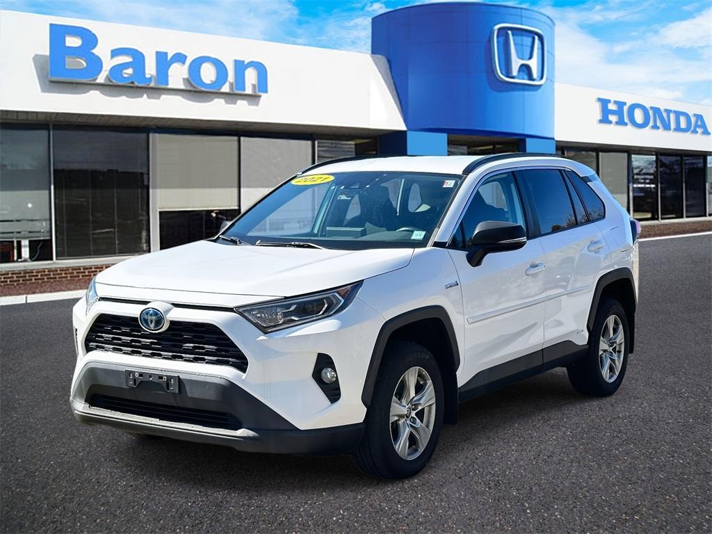 used 2021 Toyota RAV4 Hybrid car, priced at $24,087