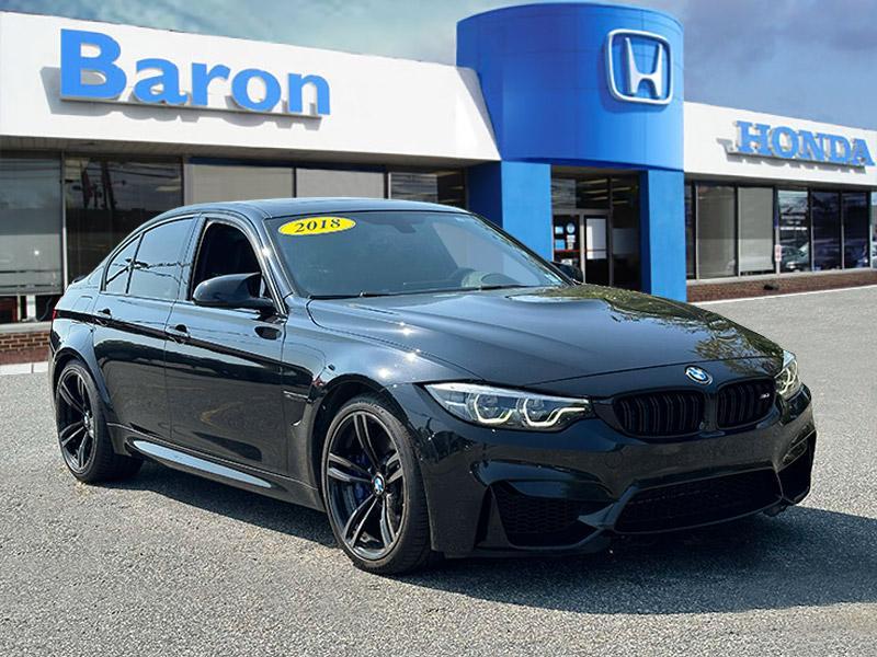 used 2018 BMW M3 car, priced at $47,893