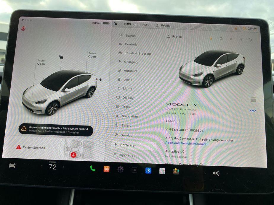 used 2020 Tesla Model Y car, priced at $32,455