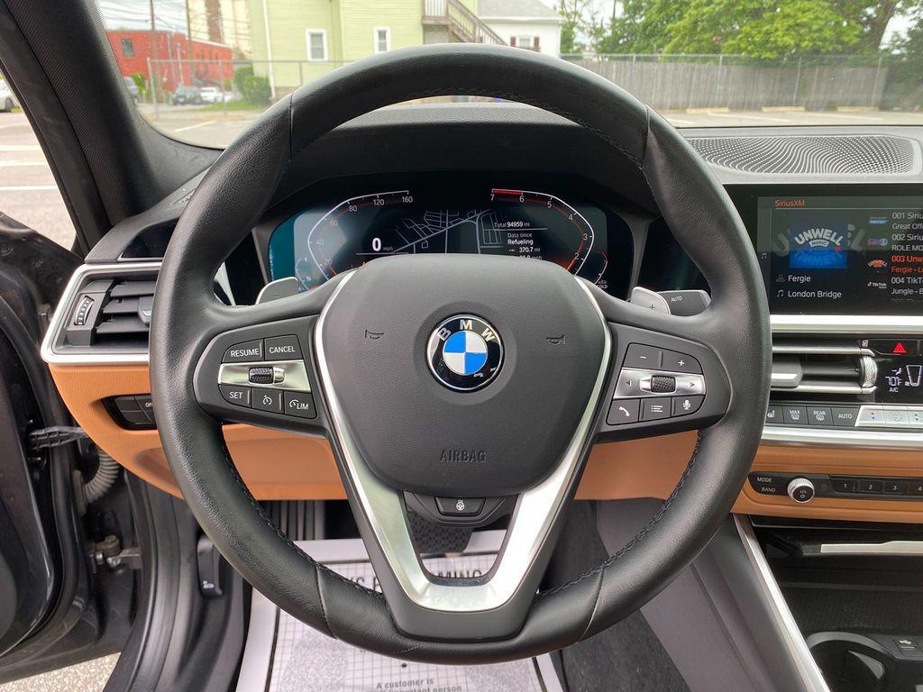 used 2022 BMW 330 car, priced at $24,425
