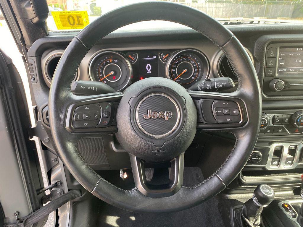 used 2019 Jeep Wrangler car, priced at $25,829