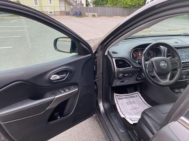 used 2019 Jeep Cherokee car, priced at $17,955