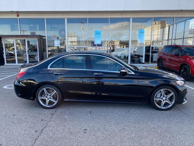 used 2015 Mercedes-Benz C-Class car, priced at $17,353