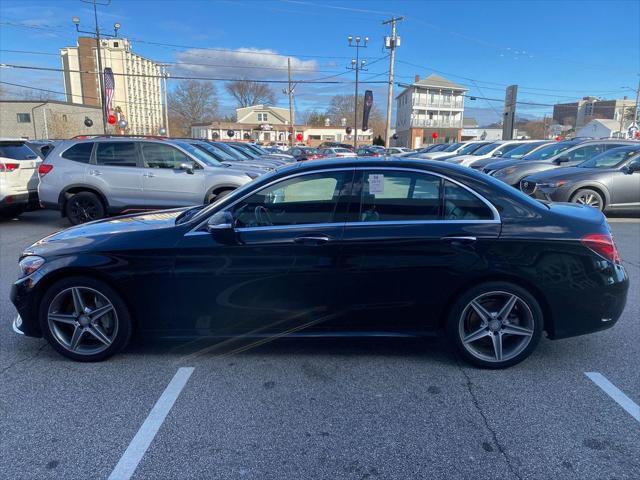 used 2015 Mercedes-Benz C-Class car, priced at $17,353