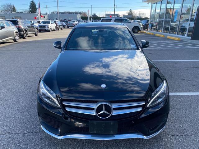 used 2015 Mercedes-Benz C-Class car, priced at $17,353