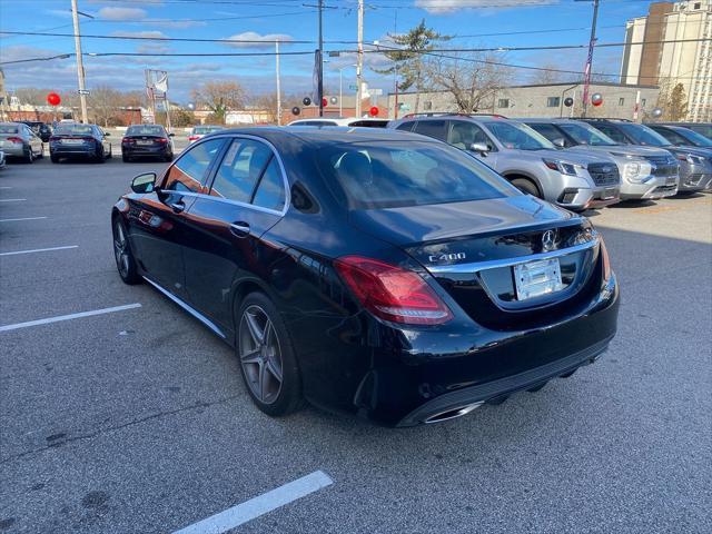 used 2015 Mercedes-Benz C-Class car, priced at $17,353