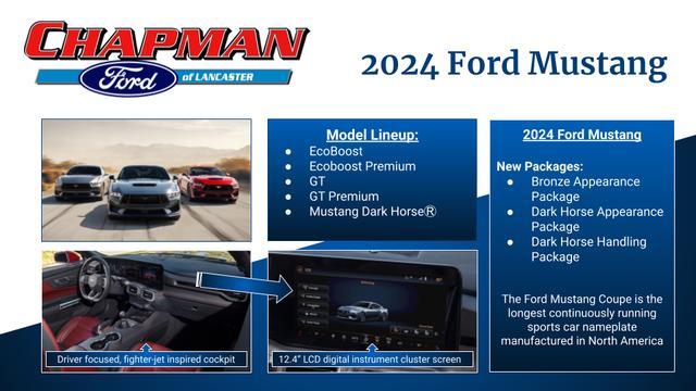 new 2024 Ford Mustang car, priced at $52,891