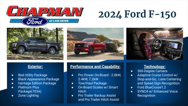 new 2024 Ford F-150 car, priced at $57,434