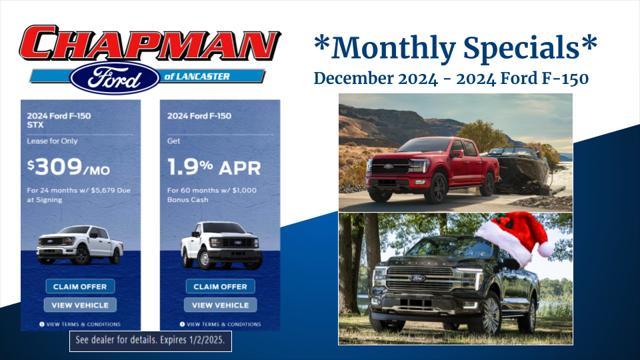 new 2024 Ford F-150 car, priced at $57,434