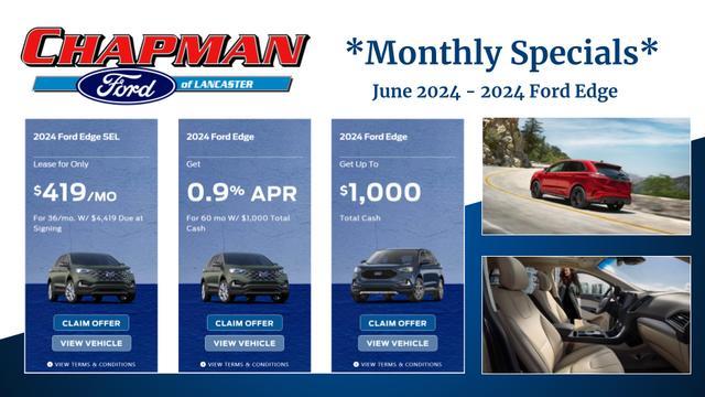 new 2024 Ford Edge car, priced at $41,940