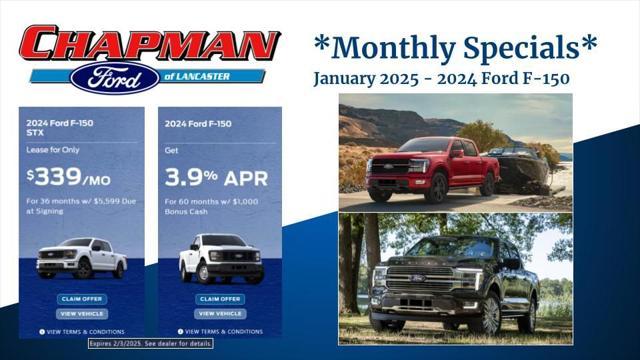 new 2024 Ford F-150 car, priced at $49,369