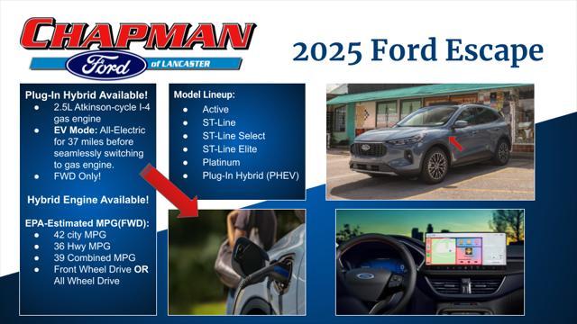 new 2025 Ford Escape car, priced at $29,027