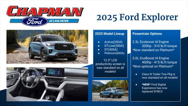 new 2025 Ford Explorer car, priced at $45,000