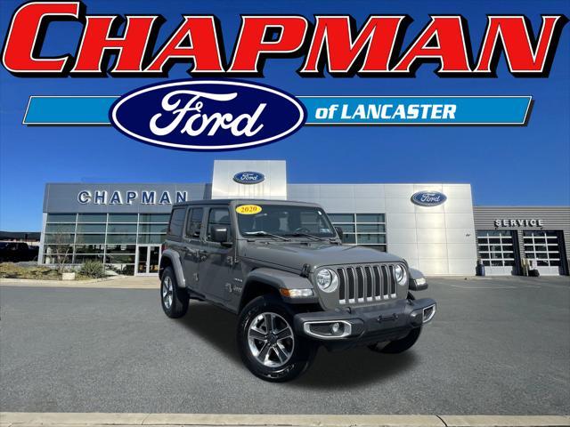 used 2020 Jeep Wrangler Unlimited car, priced at $25,819